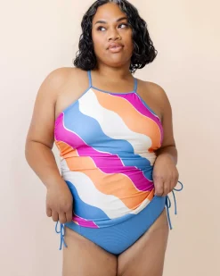 Sunrise Drawstring Tankini