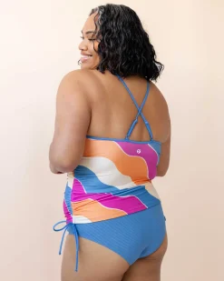 Sunrise Drawstring Tankini