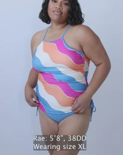 Sunrise Drawstring Tankini