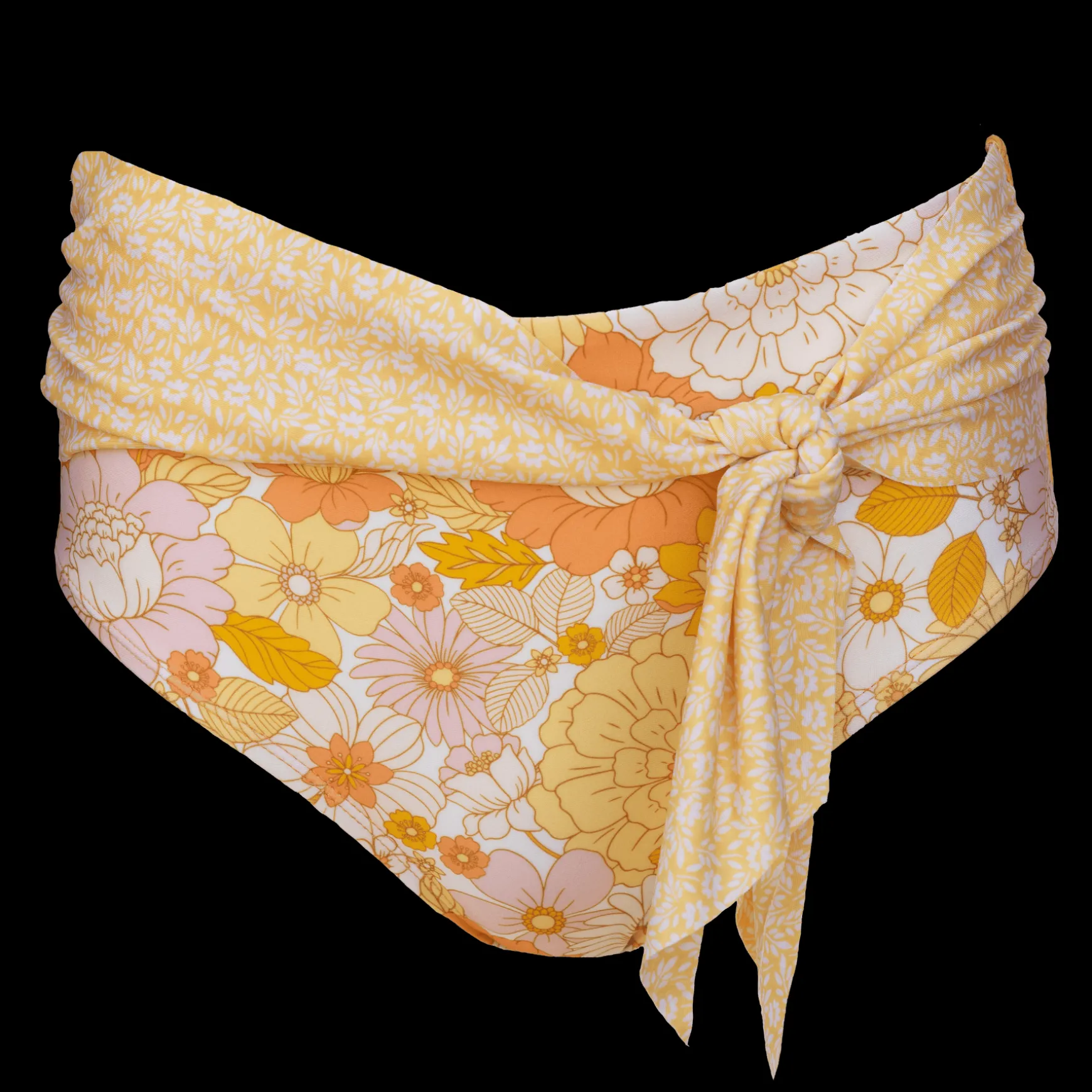 Sunset Floral Tied Up Bottom
