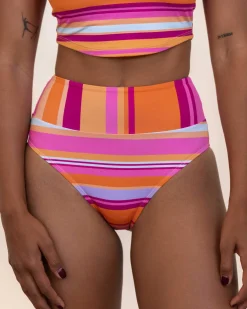 Sunset Stripe Mid Rise Bottom