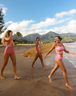 Sunset Stripe Mid Rise Bottom