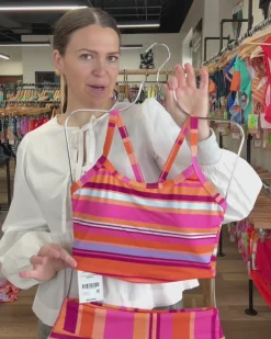 Sunset Stripe Mid Rise Bottom