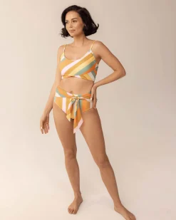 Surf Stripe Tied Up Bottom