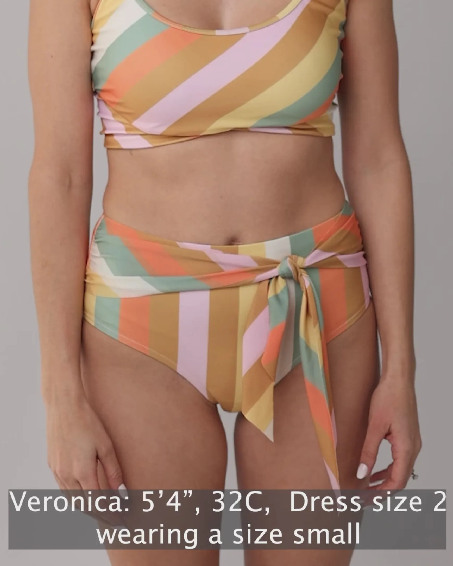 Surf Stripe Tied Up Bottom