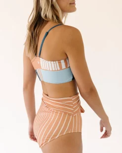 Terracotta Side Tie Bottom