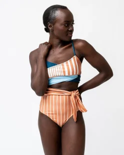 Terracotta Side Tie Bottom