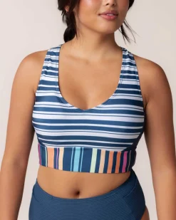 Tevy Underwire V-Neck Crop