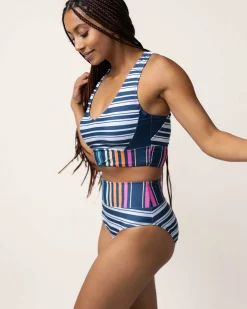 Tevy Underwire V-Neck Crop