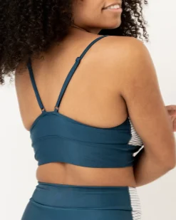 Textured Alana Surf Crop