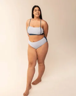 Textured Alana Surf Crop