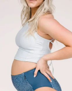 Textured Breeze Midkini