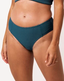 Textured Coastal Bikini Bottom
