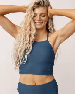 Textured Coastal Midkini