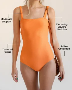 Textured Cora Sandbar One Piece