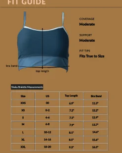 Textured Maluhia Shaka Bralette