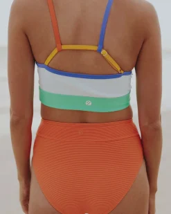 Textured Zena Mid Rise Bottom