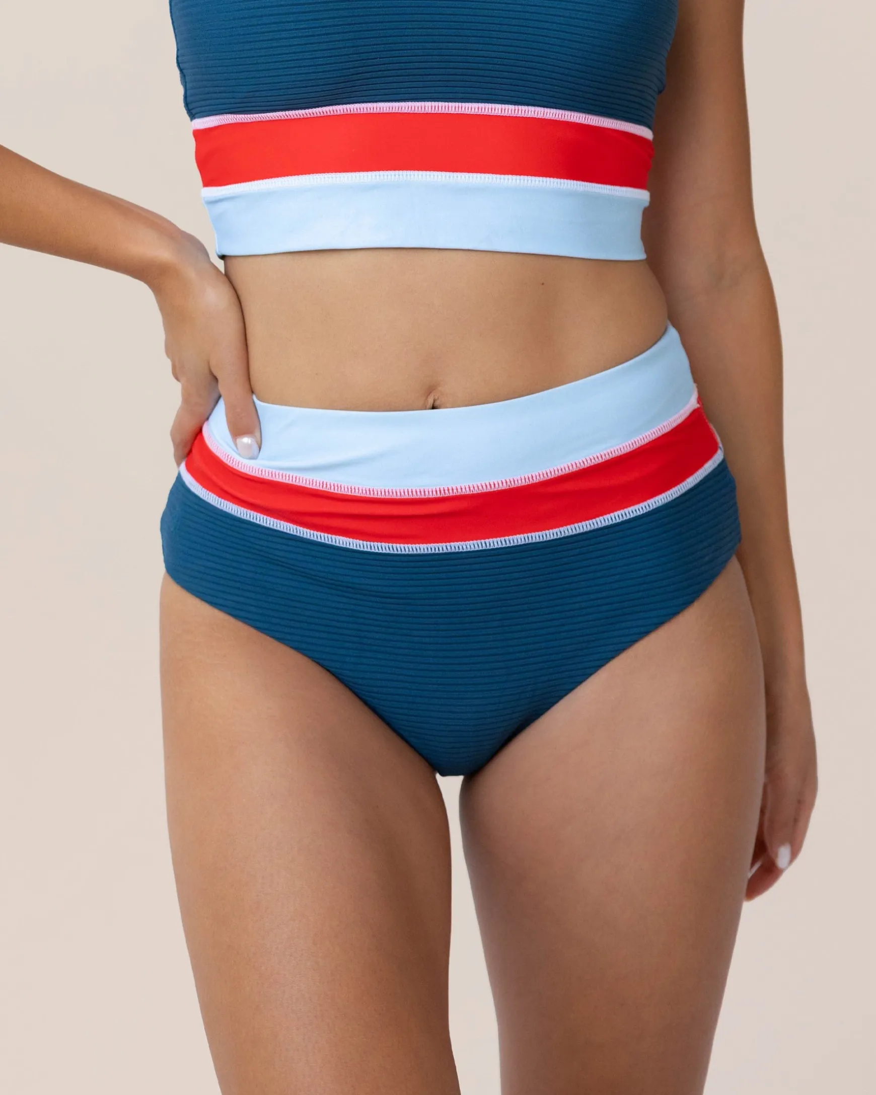 Valor Flat Rib Colorblock Bottom
