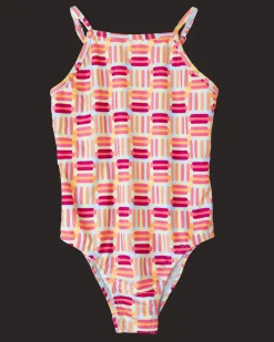 Vera Girls Skinny Strap One Piece