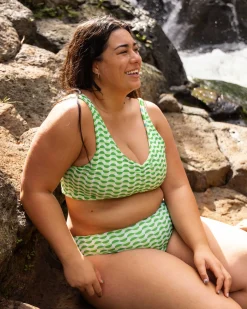 Verde Reversible High Leg Bottom