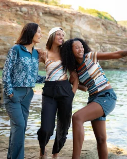 Wild Flower Lightweight Quarter Zip