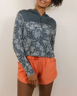 Wild Flower Lightweight Quarter Zip