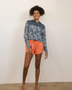 Wild Flower Lightweight Quarter Zip