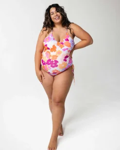 Womens Esti Side Tie One Piece