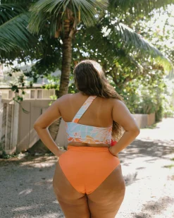 Zena Flat Rib Mid Rise Bottom