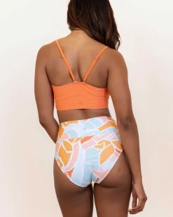 Zena Flat Rib Surf Crop